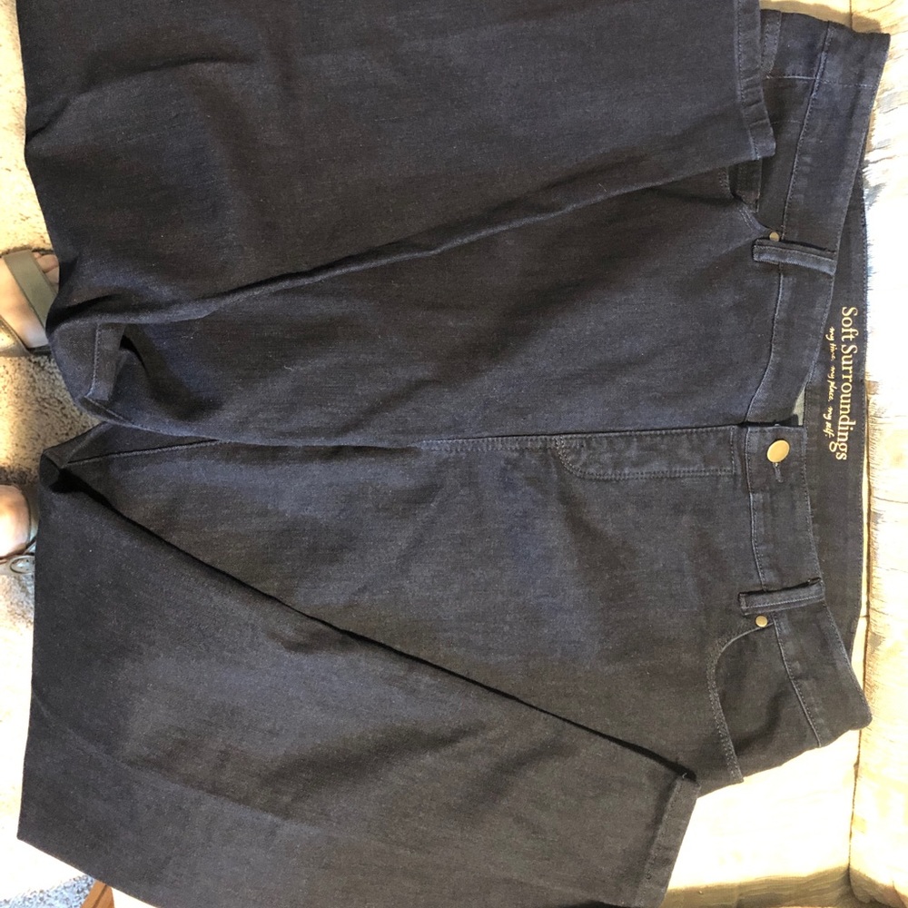 Soft Surroundings 5 pocket pullon jeans